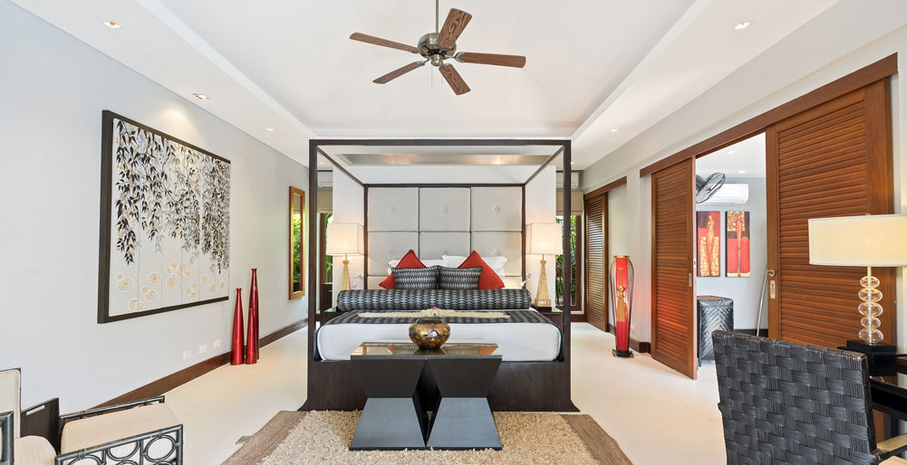 Villa Chi Samui  - Master bedroom design